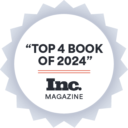Inc. Magazine badge stating Top 4 Book of 2024